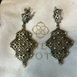 Kendra Scott brass statement